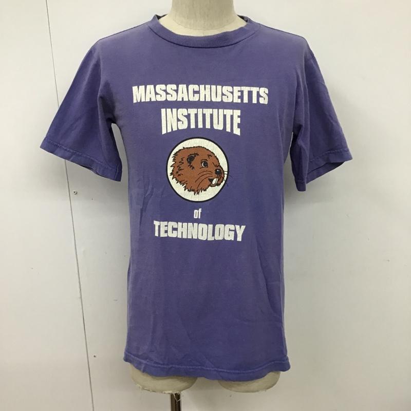 古着 USED Tシャツ 半袖 クルーネック プリント ロゴ、文字 紫 / パープル /  メンズ USED 古着 中古 10094350