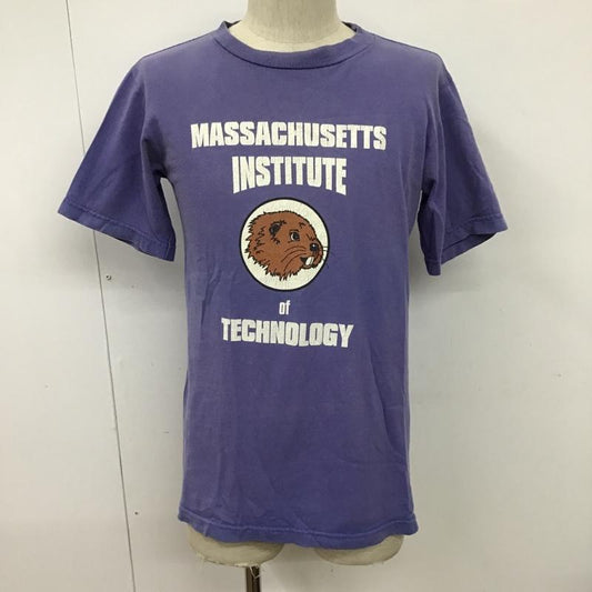 古着 USED Tシャツ 半袖 クルーネック プリント ロゴ、文字 紫 / パープル /  メンズ USED 古着 中古 10094350