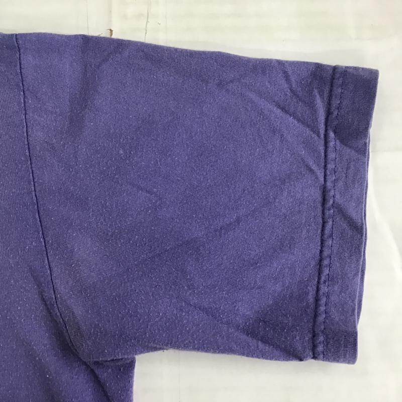 古着 USED Tシャツ 半袖 クルーネック プリント ロゴ、文字 紫 / パープル /  メンズ USED 古着 中古 10094350