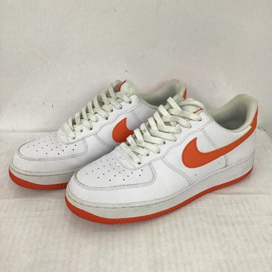 ナイキ NIKE スニーカー スニーカー DC2911-101 AIR FORCE1 07 29cm 29.0cm ロゴ、文字 白 / ホワイト / X 橙 / オレンジ /  メンズ USED 古着 中古 10094403