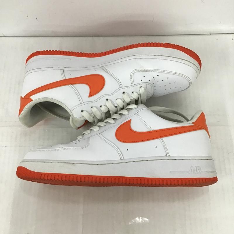 ナイキ NIKE スニーカー スニーカー DC2911-101 AIR FORCE1 07 29cm 29.0cm ロゴ、文字 白 / ホワイト / X 橙 / オレンジ /  メンズ USED 古着 中古 10094403