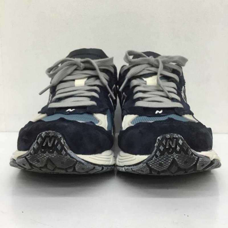 ニューバランス New Balance スニーカー スニーカー M2002RDF 26.5cm ロゴ、文字 紺 / ネイビー /  メンズ USED 古着 中古 10094431