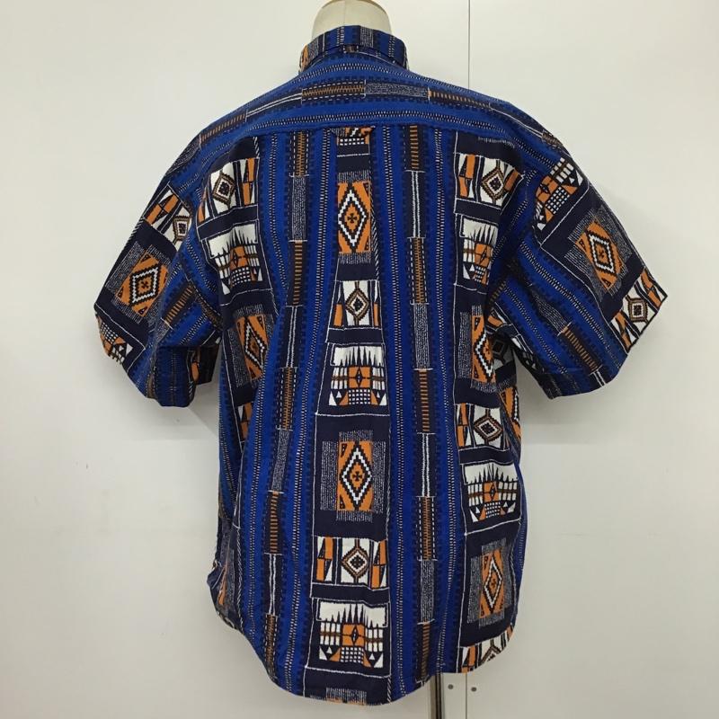 古着 USED シャツ、ブラウス 半袖 ボタンダウン 総柄 マルチカラー / マルチカラー /  メンズ USED 古着 中古 10094488