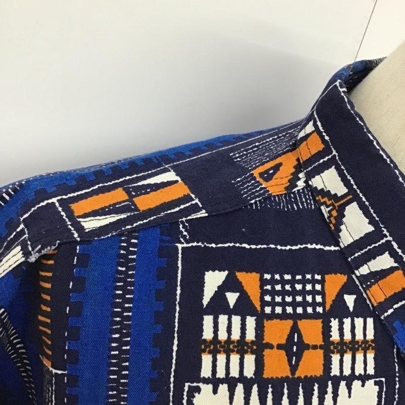 古着 USED シャツ、ブラウス 半袖 ボタンダウン 総柄 マルチカラー / マルチカラー /  メンズ USED 古着 中古 10094488