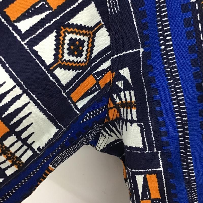 古着 USED シャツ、ブラウス 半袖 ボタンダウン 総柄 マルチカラー / マルチカラー /  メンズ USED 古着 中古 10094488