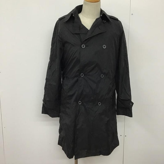 トラディショナルウェザーウェア Traditional Weatherwear コート トレンチコート 072HF-7806 ナイロン ライナー付き 36 無地 黒 / ブラック /  メンズ USED 古着 中古 10094516