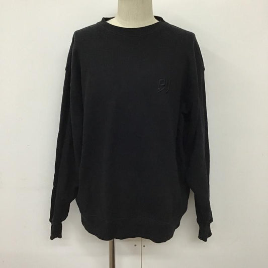 ロンリー LONELY論理 トレーナー 長袖 CHIMI MOU RYOW スウェット XXL プリント 黒 / ブラック /  メンズ USED 古着 中古 10094522