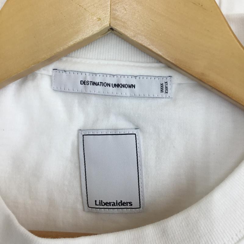 リベレイダース Liberaiders Tシャツ 半袖 VICTORY TEE XL プリント X キャラクター 白 / ホワイト /  メンズ USED 古着 中古 10094528