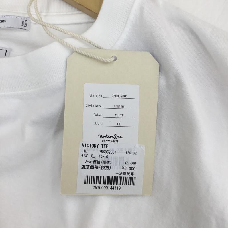 リベレイダース Liberaiders Tシャツ 半袖 VICTORY TEE XL プリント X キャラクター 白 / ホワイト /  メンズ USED 古着 中古 10094528