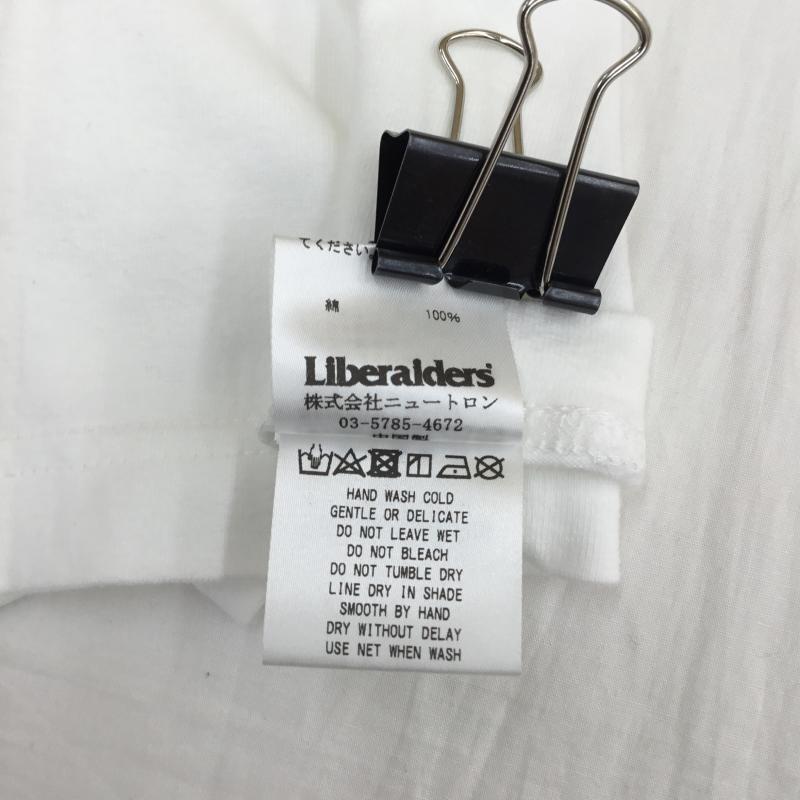 リベレイダース Liberaiders Tシャツ 半袖 VICTORY TEE XL プリント X キャラクター 白 / ホワイト /  メンズ USED 古着 中古 10094528