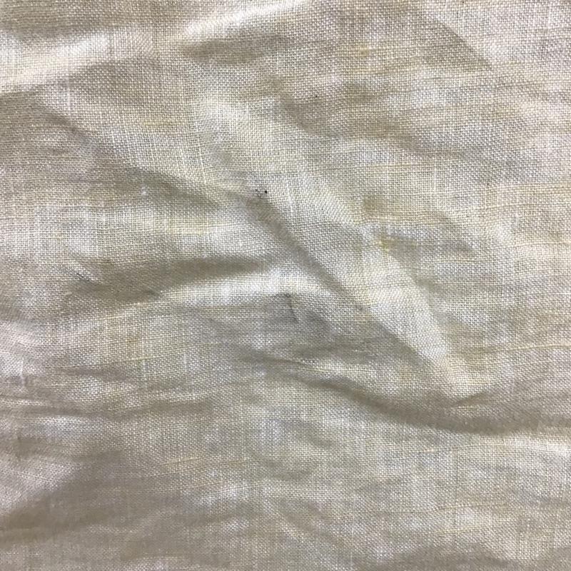 ナノユニバース nano・universe シャツ、ブラウス 長袖 NUC41SH0025CI リネン S 無地 黄 / イエロー /  メンズ USED 古着 中古 10094555