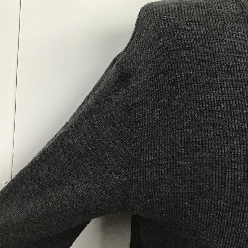 ビームス ハート BEAMS HEART Tシャツ 長袖 42-14-0045-152 Vネック L 無地 チャコールグレー / チャコールグレー /  メンズ USED 古着 中古 10094565