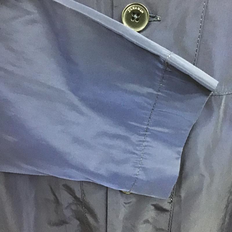 ザラ ZARA シャツ、ブラウス 長袖 0706 456 401 M 無地 紺 / ネイビー /  メンズ USED 古着 中古 10094566