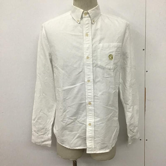 ビリオネア・ボーイズ・クラブ BILLIONAIRE BOYS CLUB シャツ、ブラウス 長袖 B0015WS003 オックスフォードシャツ ボタンダウン S ワンポイント 白 / ホワイト /  メンズ USED 古着 中古 10094653