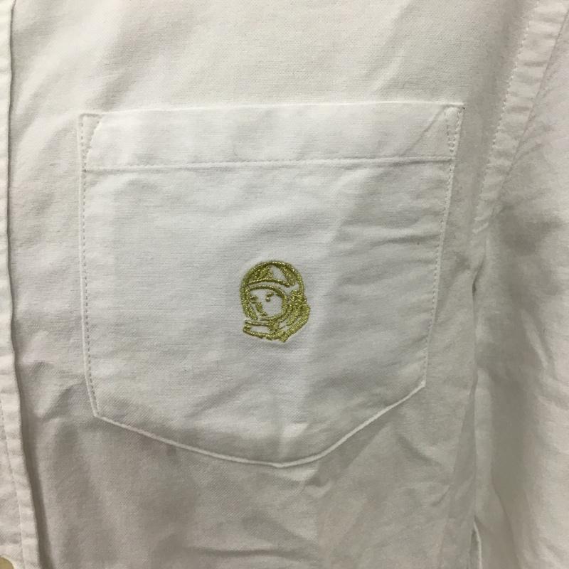 ビリオネア・ボーイズ・クラブ BILLIONAIRE BOYS CLUB シャツ、ブラウス 長袖 B0015WS003 オックスフォードシャツ ボタンダウン S ワンポイント 白 / ホワイト /  メンズ USED 古着 中古 10094653