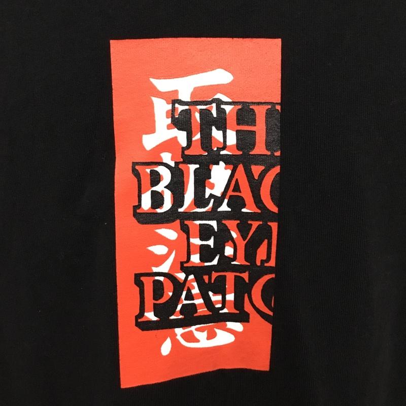 ブラックアイパッチ Black eye patch カットソー 半袖 半袖カットソー プリントTシャツ XL ロゴ、文字 黒 / ブラック /  メンズ USED 古着 中古 10094743