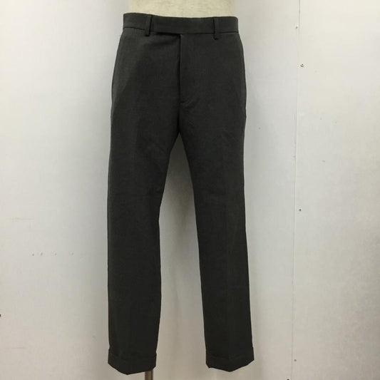 ビューティアンドユースユナイテッドアローズ BEAUTY&YOUTH UNITED ARROWS パンツ スラックス 1214-155-7081 ストレッチノープリーツアンクルパンツ センタータックパンツ M 無地 灰 / グレー /  メンズ USED 古着 中古 10094747