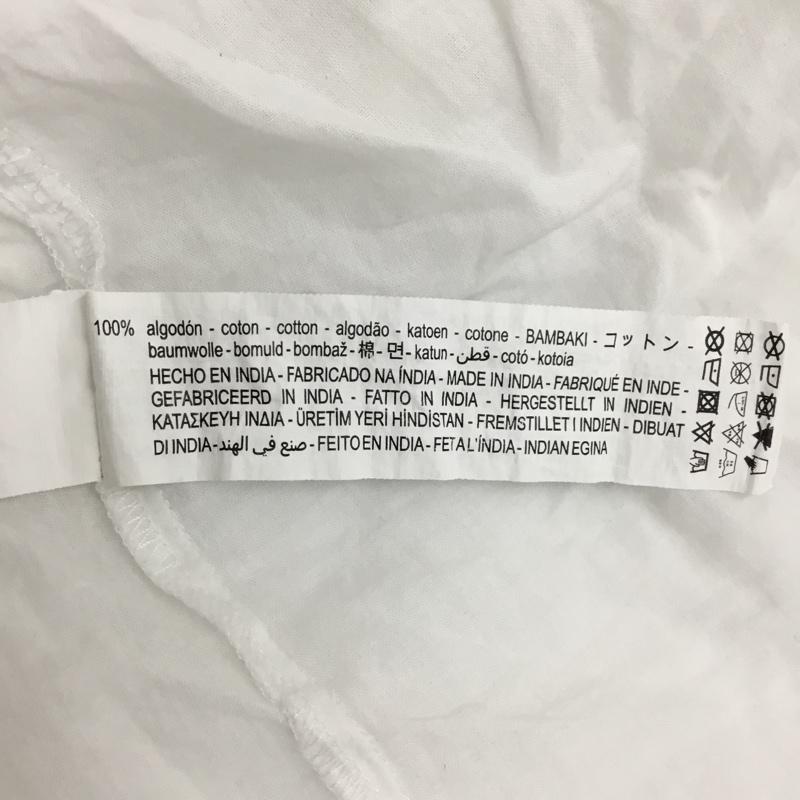 ザラウーマン ZARA WOMAN カットソー 長袖 6895 244 251 フリル S 刺繍 白 / ホワイト /  レディース USED 古着 中古 10094777
