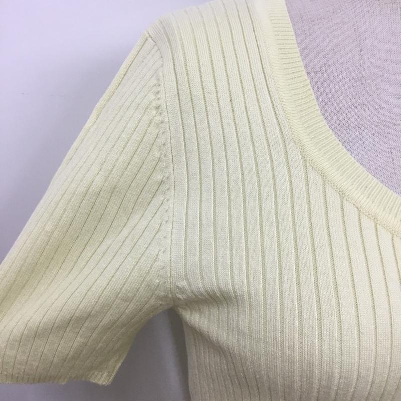 ザラ ZARA ワンピース ロングスカート 3471 004 570 リブ M 無地 黄 / イエロー /  レディース USED 古着 中古 10094781