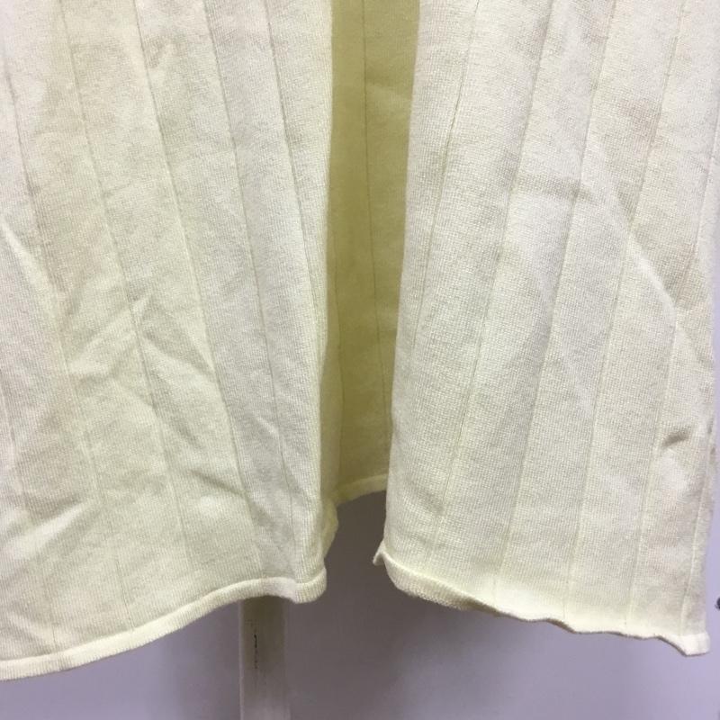 ザラ ZARA ワンピース ロングスカート 3471 004 570 リブ M 無地 黄 / イエロー /  レディース USED 古着 中古 10094781