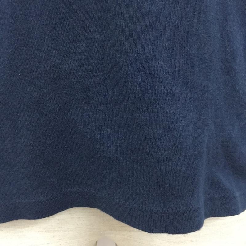 アーペーセー A.P.C. カットソー 長袖 長袖カットソー 無地カットソー 長袖Tシャツ 1 無地 紺 / ネイビー /  メンズ USED 古着 中古 10094822