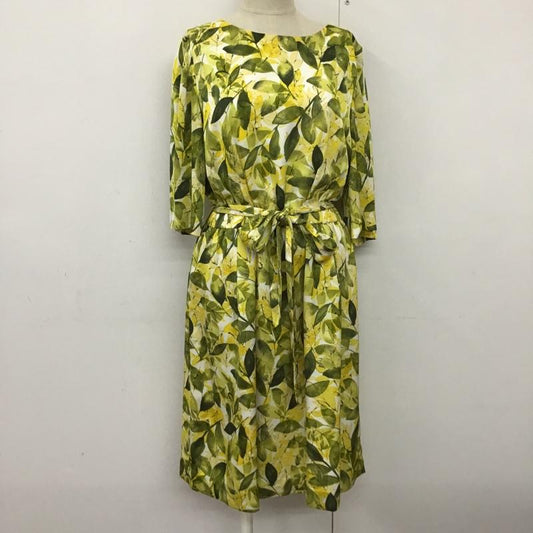 グリーンレーベルリラクシング green label relaxing ワンピース ロングスカート 3526-162-2015 ワンピース 花柄総柄ワンピース 半袖ワンピース M 総柄 マルチカラー / マルチカラー /  レディース USED 古着 中古 10094876