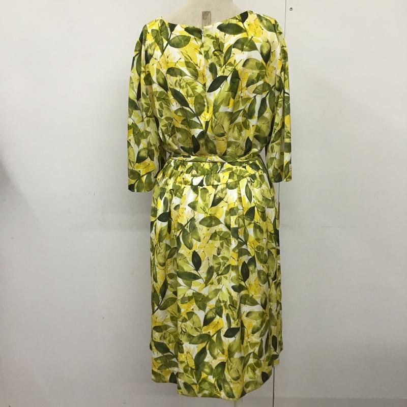 グリーンレーベルリラクシング green label relaxing ワンピース ロングスカート 3526-162-2015 ワンピース 花柄総柄ワンピース 半袖ワンピース M 総柄 マルチカラー / マルチカラー /  レディース USED 古着 中古 10094876