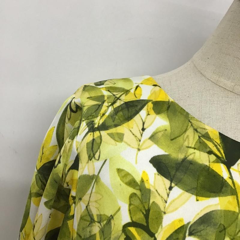 グリーンレーベルリラクシング green label relaxing ワンピース ロングスカート 3526-162-2015 ワンピース 花柄総柄ワンピース 半袖ワンピース M 総柄 マルチカラー / マルチカラー /  レディース USED 古着 中古 10094876