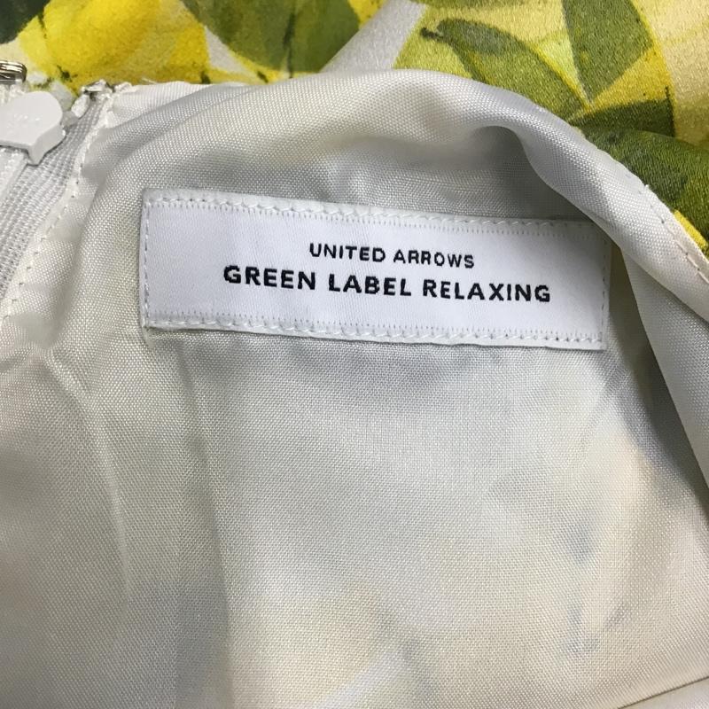 グリーンレーベルリラクシング green label relaxing ワンピース ロングスカート 3526-162-2015 ワンピース 花柄総柄ワンピース 半袖ワンピース M 総柄 マルチカラー / マルチカラー /  レディース USED 古着 中古 10094876