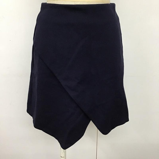 ムルーア MURUA パンツ ショートパンツ 011610801301 イレヘムラップミニスカート 1 無地 紺 / ネイビー /  レディース USED 古着 中古 10094879
