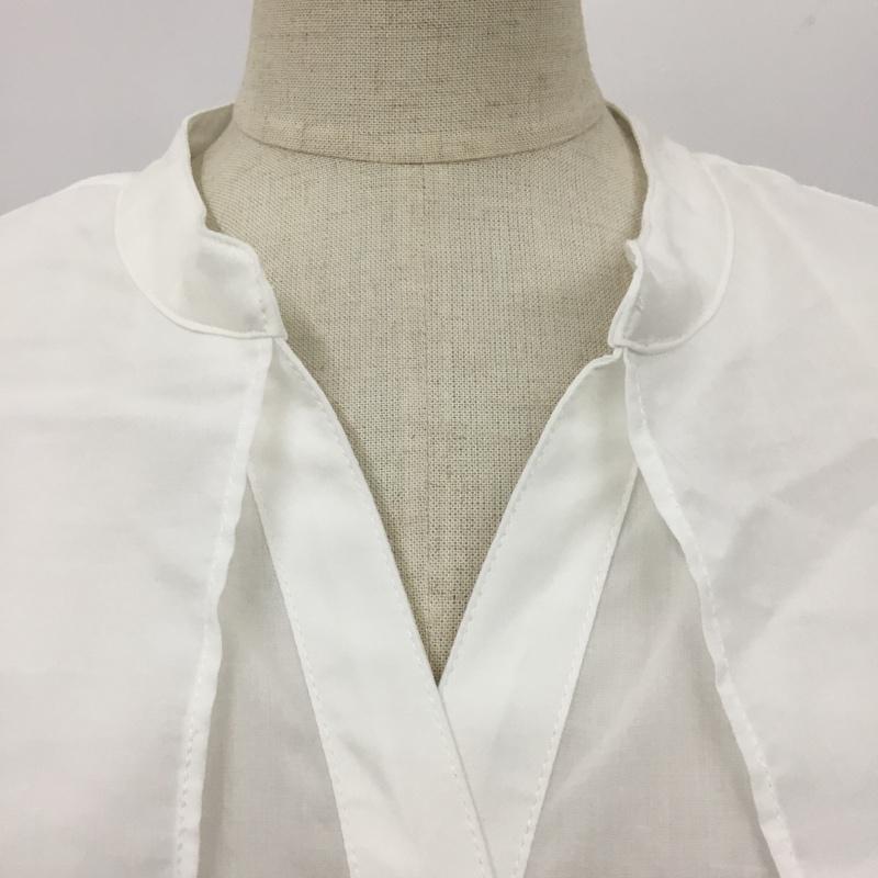 レプシィム LEPSIM カットソー 長袖 LPO62096RM ワイドスリーブラッフルブラウス FREE 無地 白 / ホワイト /  レディース USED 古着 中古 10094890