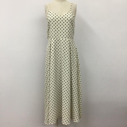マジェスティックレゴン MAJESTIC LEGON ワンピース ロングスカート 1065065712 マキシ丈 キャミワンピ ペイズリー柄 M 総柄 アイボリー / アイボリー / X 紺 / ネイビー /  レディース USED 古着 中古 10094922