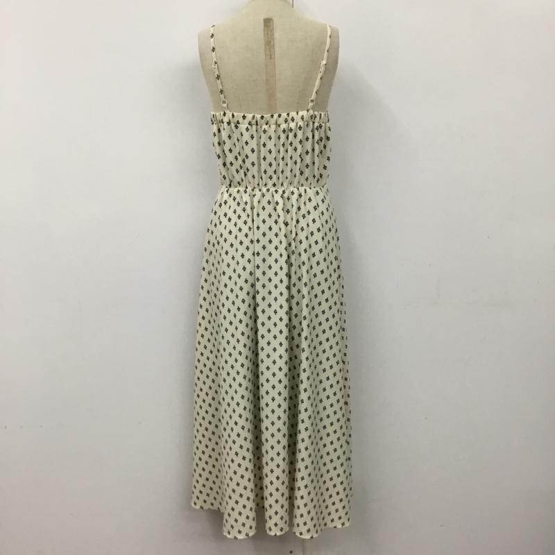 マジェスティックレゴン MAJESTIC LEGON ワンピース ロングスカート 1065065712 マキシ丈 キャミワンピ ペイズリー柄 M 総柄 アイボリー / アイボリー / X 紺 / ネイビー /  レディース USED 古着 中古 10094922