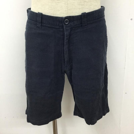 グローバルワーク GLOBAL WORK パンツ ショートパンツ NG011411TS ハーフパンツ L 無地 紺 / ネイビー /  メンズ USED 古着 中古 10094936