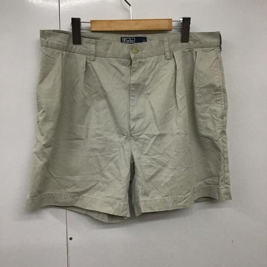 ポロバイラルフローレン Polo by RALPH LAUREN パンツ ショートパンツ ハーフパンツ チノ 36 ワンポイント アイボリー / アイボリー /  メンズ USED 古着 中古 10094977