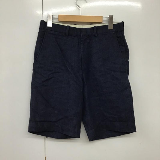 エヌハリウッド N.HOOLYWOOD パンツ ショートパンツ 231-CP05 リネン 36 無地 紺 / ネイビー /  メンズ USED 古着 中古 10094979