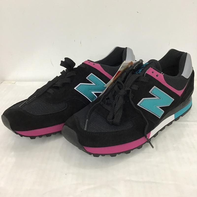 ニューバランス New Balance スニーカー スニーカー OM576BTP USA11 タグ付き US：11 ロゴ、文字 黒 / ブラック / X 白 / ホワイト / X 水色 / ライトブルー / X 紫 / パープル /  メンズ USED 古着 中古 10095035