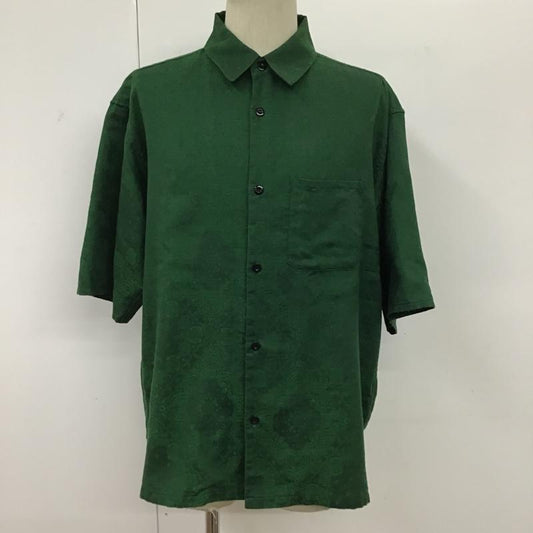 アンドファミリー ANDFAMILY シャツ、ブラウス 半袖 SHH1906567 JQOPENSHIRT 半袖シャツ 総柄 L 総柄 緑 / グリーン /  メンズ USED 古着 中古 10095075