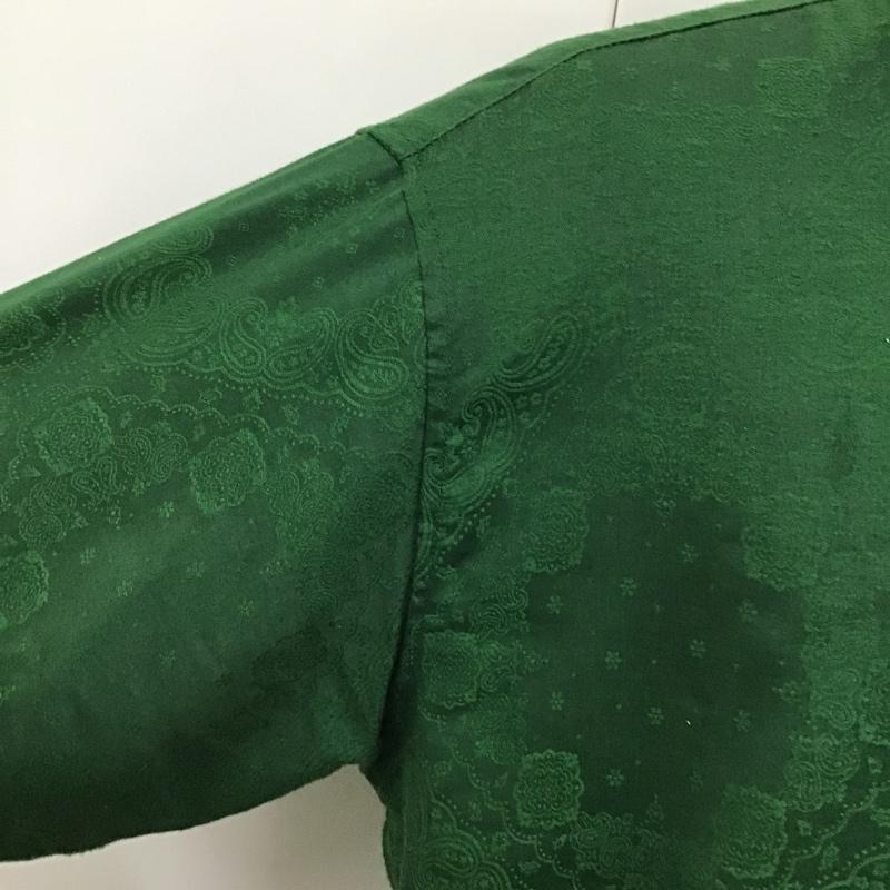 アンドファミリー ANDFAMILY シャツ、ブラウス 半袖 SHH1906567 JQOPENSHIRT 半袖シャツ 総柄 L 総柄 緑 / グリーン /  メンズ USED 古着 中古 10095075