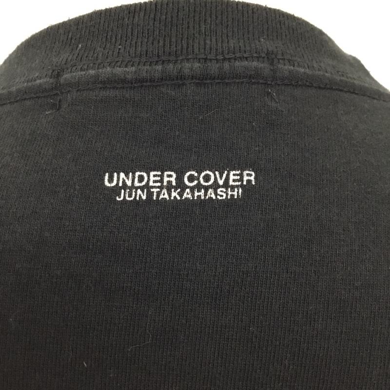 アンダーカバー UNDERCOVER カットソー 長袖 プリントTシャツ 長袖カットソー クルーネックロングスリーブT S プリント 黒 / ブラック /  メンズ USED 古着 中古 10095131