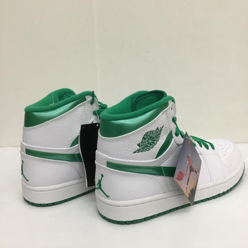 ナイキ NIKE スニーカー スニーカー Deadstock 332550-131 Air Jordan 1 Retro Hi Do The Right Thing 27.0cm 白 / ホワイト / X 緑 / グリーン /  メンズ USED 古着 中古 10095201