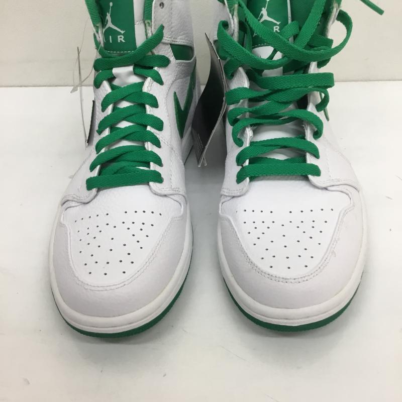 ナイキ NIKE スニーカー スニーカー Deadstock 332550-131 Air Jordan 1 Retro Hi Do The Right Thing 27.0cm 白 / ホワイト / X 緑 / グリーン /  メンズ USED 古着 中古 10095201