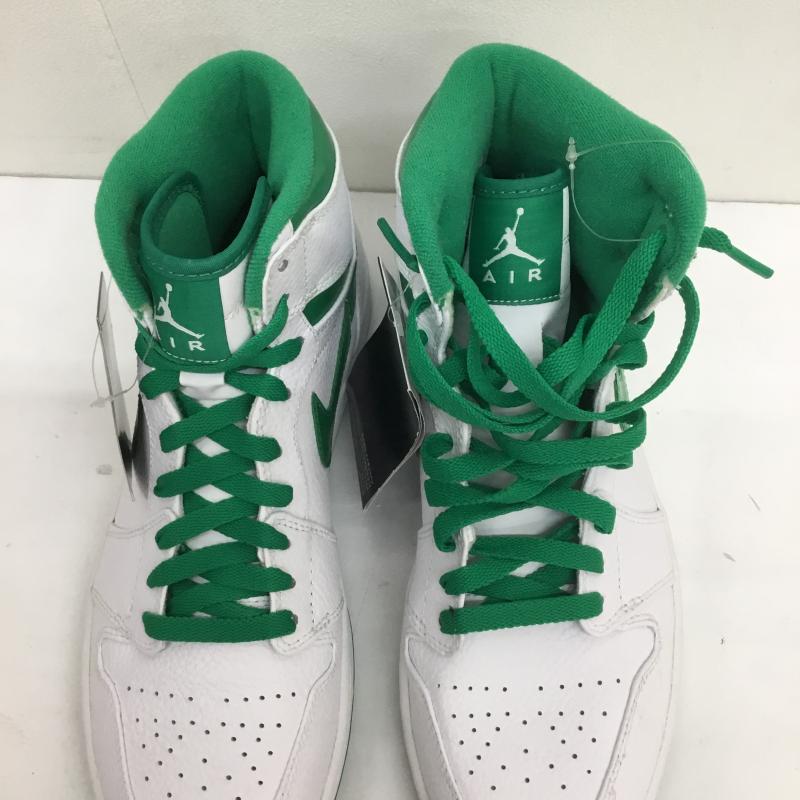 ナイキ NIKE スニーカー スニーカー Deadstock 332550-131 Air Jordan 1 Retro Hi Do The Right Thing 27.0cm 白 / ホワイト / X 緑 / グリーン /  メンズ USED 古着 中古 10095201