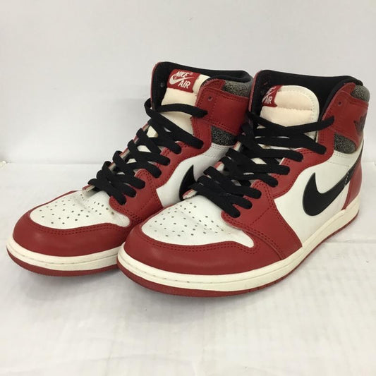 ナイキ NIKE スニーカー スニーカー DZ5485-612 AIR JORDAN 1 RETRO HIGH OG Chicago 28cm 28.0cm ロゴ、文字 白 / ホワイト / X 黒 / ブラック / X 赤 / レッド /  メンズ USED 古着 中古 10095268