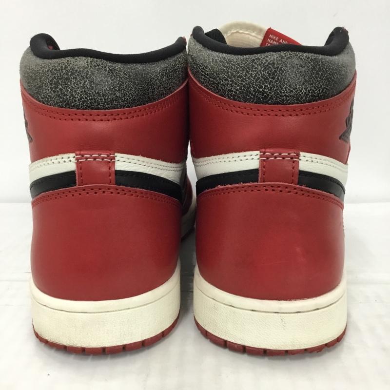 ナイキ NIKE スニーカー スニーカー DZ5485-612 AIR JORDAN 1 RETRO HIGH OG Chicago 28cm 28.0cm ロゴ、文字 白 / ホワイト / X 黒 / ブラック / X 赤 / レッド /  メンズ USED 古着 中古 10095268