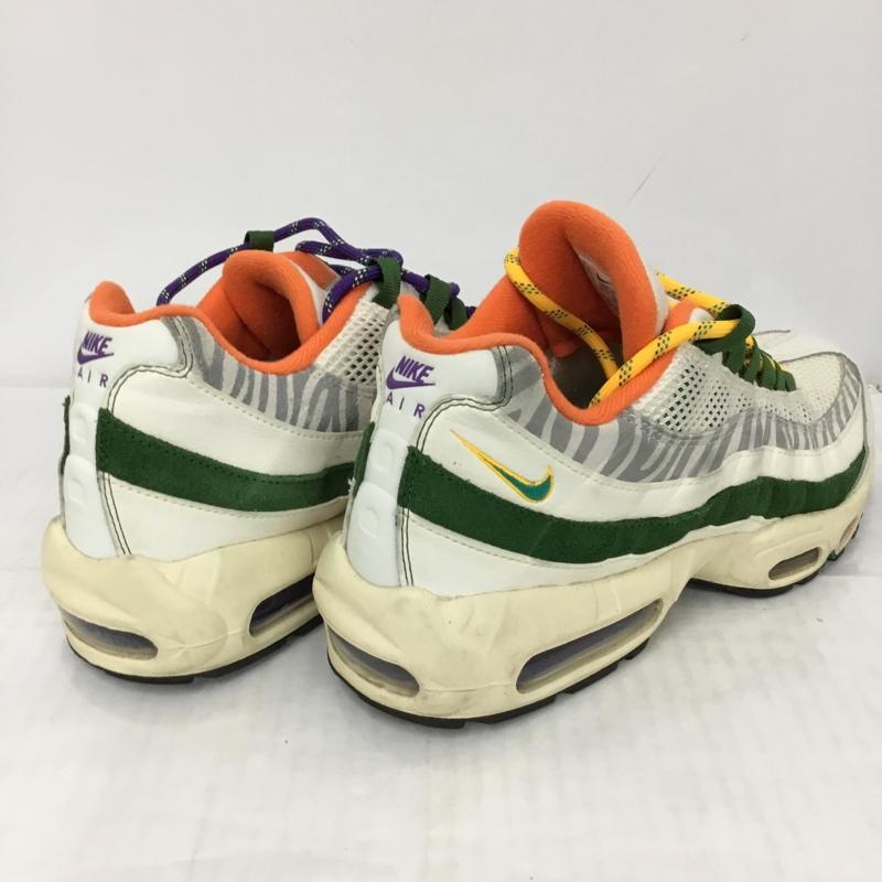 ナイキ NIKE スニーカー スニーカー CZ9723 100 AIR MAX 95 ERA 28.5cm 箱有 28.5cm ロゴ、文字 白 / ホワイト / X 灰 / グレー / X 橙 / オレンジ / X カーキ / カーキ /  メンズ USED 古着 中古 10095272