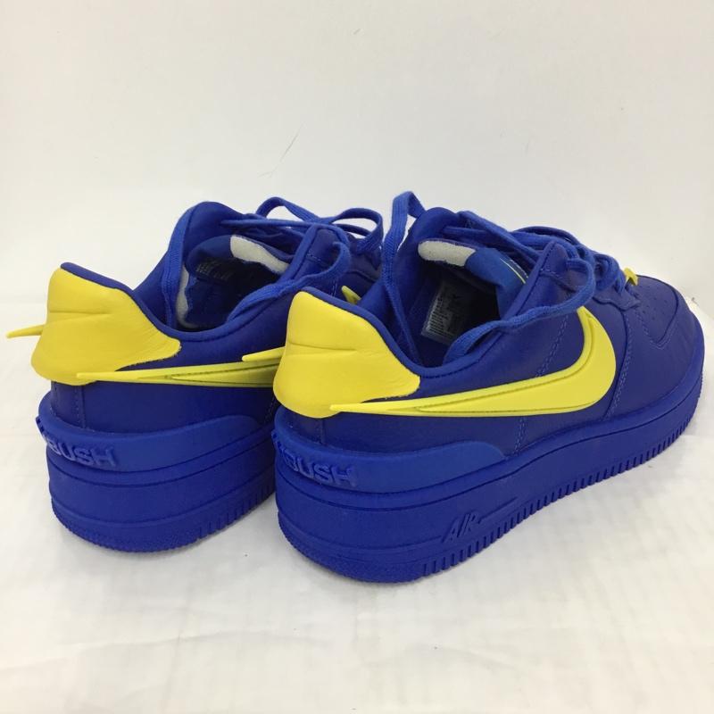 ナイキ NIKE スニーカー スニーカー DV3464-400 AIR FORCE 1 LOW SP 28cm 箱有 AMBUSH 28.0cm ロゴ、文字 青 / ブルー / X 黄 / イエロー /  メンズ USED 古着 中古 10095298