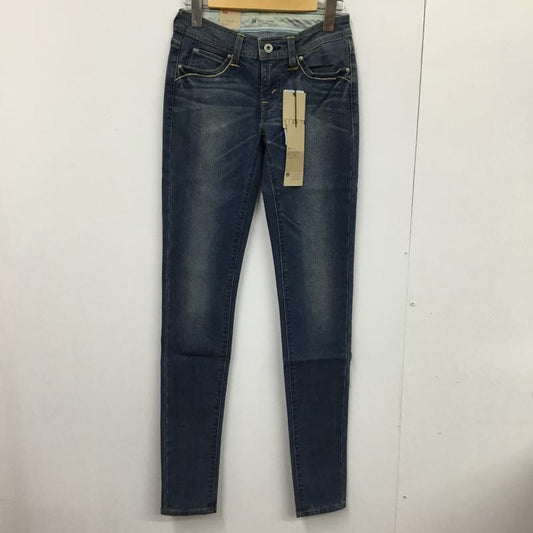 リーバイス Levi's パンツ デニム、ジーンズ M-49945-00L DemiCurve W24/61 無地 水色 / ライトブルー /  レディース USED 古着 中古 10095399