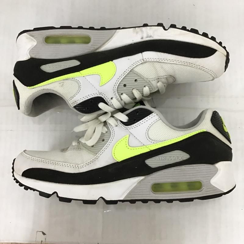 ナイキ NIKE スニーカー スニーカー CZ1846-100 AIR MAX 90 27.5cm 27.5cm ロゴ、文字 白 / ホワイト / X 黒 / ブラック / X 黄 / イエロー /  メンズ USED 古着 中古 10095474