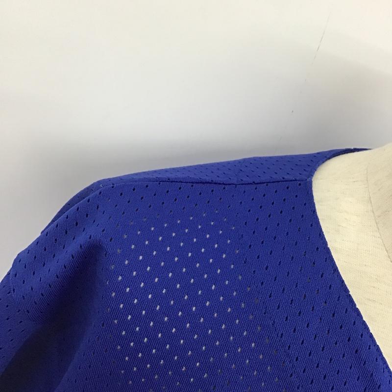 マジェスティック MAJESTIC シャツ、ブラウス 半袖 ベースボールシャツ メッシュ XXL  青 / ブルー /  メンズ USED 古着 中古 10095499